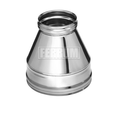 Конус (430/0,05 мм) Ф200х280, дымоход FERRUM
