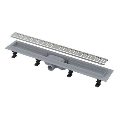 Желоб водоотводящий Alcaplast, APZ10-550М (матовый) с решеткой