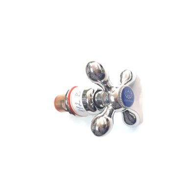 Маховики КРЕСТ 8*24, металл + кран-букса