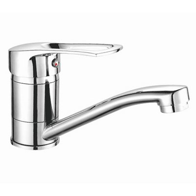 Смеситель д/мойки/умыв DIONIS DLB4-15-304, карт. d40, 15 см излив, гайка,