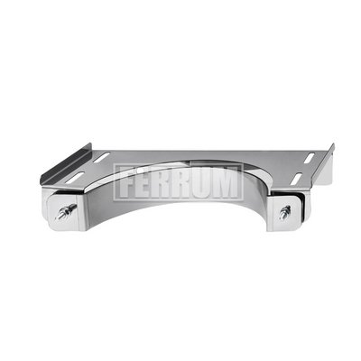 Стеновой хомут (AISI 430) Ф110, дымоход FERRUM
