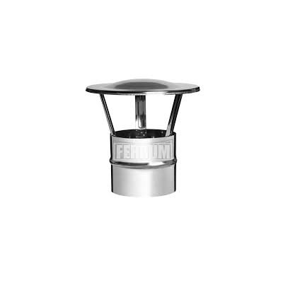 Зонт-К (430/0,5 мм) Ф115, дымоход FERRUM