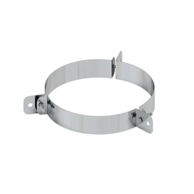 Хомут обжимной под растяжку/составной (430/0,5мм) ф210, дымоход FERRUM