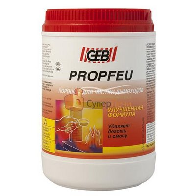 Порошок для чистки дымоходов PROPFEU POUDRE 900GR