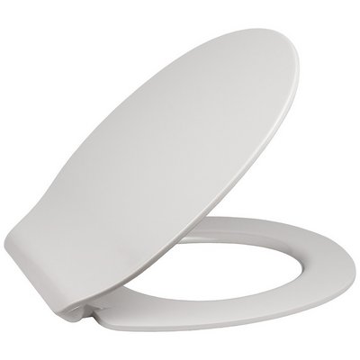 Сиденье для унитаза, дюропласт Bello IVANICPLAST Elegance, мет. клепеж