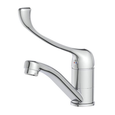 Смеситель для мойки . однорук, хирург Lemark Project, излив 15 см., латунь