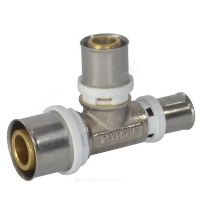 Тройник пресс 20x20x16 Aquasfera