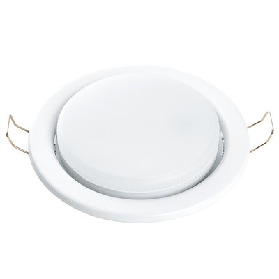 Светильник встраиваемый GX53/100, DL53 матовый белый.