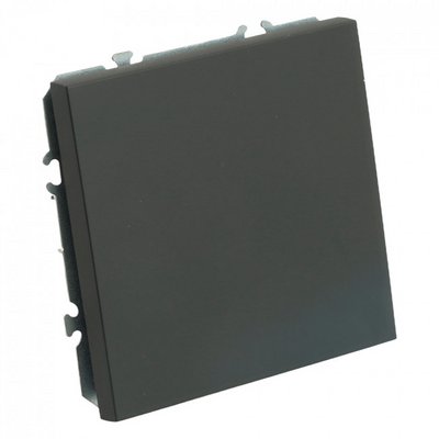 Выкл Эмили 1кл Черный уголь 10А, soft touch RSW10-5103-05/ 12