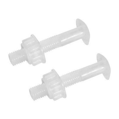 Крепеж для сидений унитаза пласт Полипласт