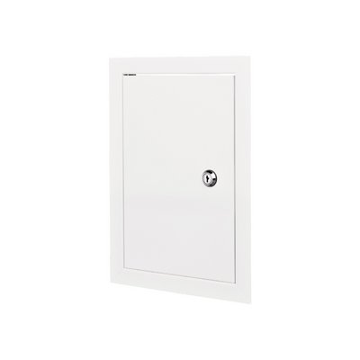 Дверца ревизион.металл.ДДМЗ 150*150 белая