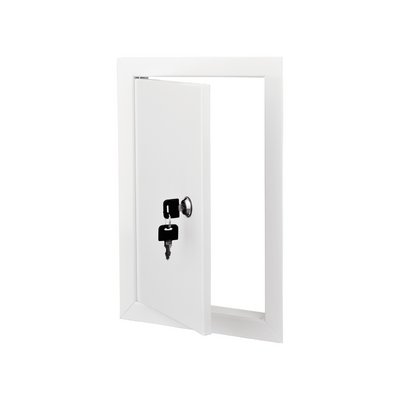 Дверца ревизион.металл.ДДМЗ 150*150 белая