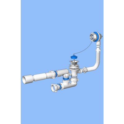 Сифон Ани Е255 д/ванны с вып.и перел.1 1/2
