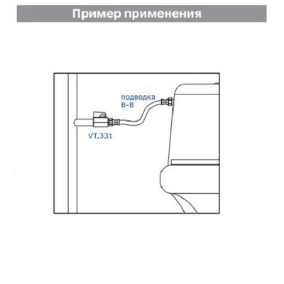 Кран шаровый mini 1/2