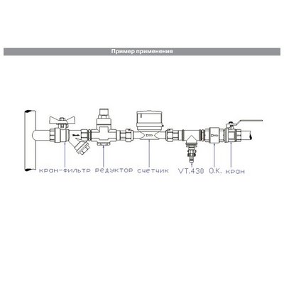 Кран дренажный 1/2