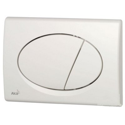 Кнопка для систем инсталляции, белая М-70