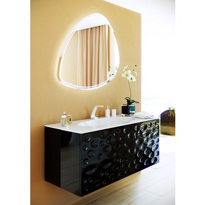 Панель с зеркалом и подсветкой 