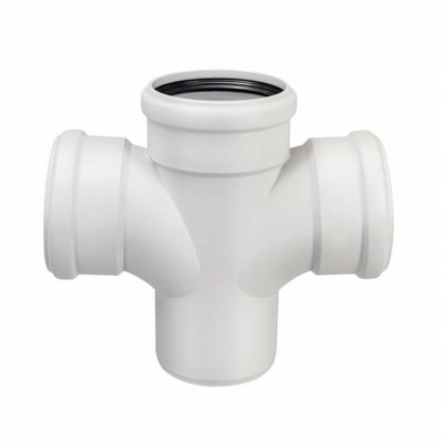 Крестовина DN 110/110/110x87° для бесшум. канализации OSTENDORF