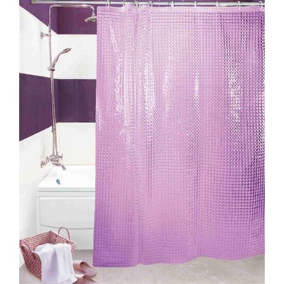 Шторки для ванн ГЛГ(галограмма) 3D 180*180)фиолетовый