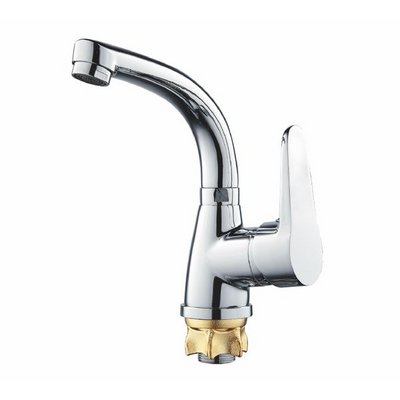 Смеситель д/мойки/умыв DIONIS DUB4-2-301, картр. d35 керам. пласт, гайка