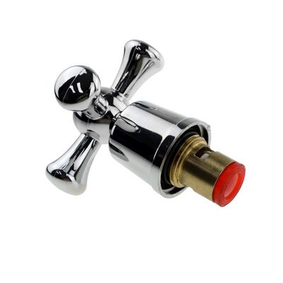 Маховики КРЕСТ пластик + кран-букса шлиц