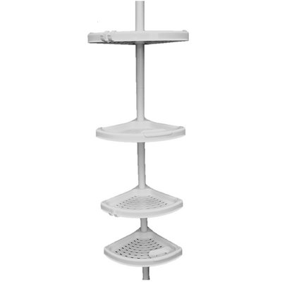 Угловой комплект для ванной Prima Nova пластик (белый)