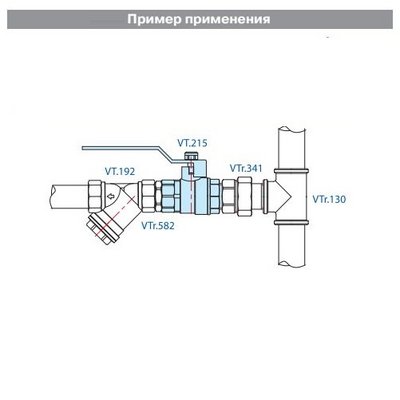 Кран шаровый  3/4