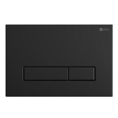 Кнопка для сиситем инсталляции, черная матовая, PN44831BM