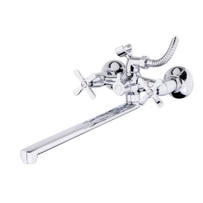 Смеситель д/ванны Sanday SD6187 латунь,хром,кран-букса керамика,