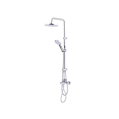 Смеситель стационарный Sanday латунь,хром,карт. Д35,кор. нос, 270074