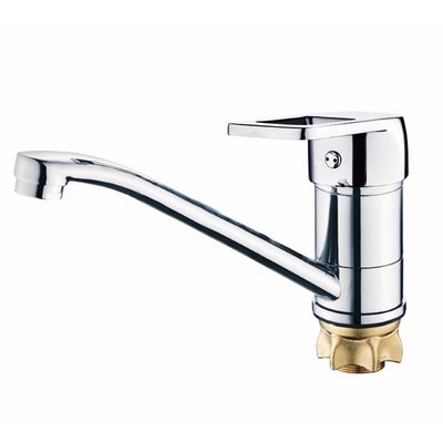 Смеситель д/мойки/умыв TRIGOR KLF4-25-404, карт. d40, 25 см излив, гайка, латунь