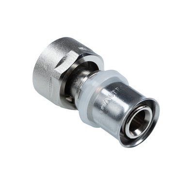 Соединитель пресс коллекторный евроконус для м/п трубы VALTEC 20(2,0) x 3/4