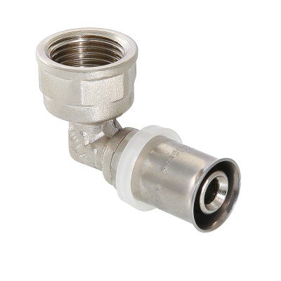 Угольник пресс с переходом на вн. р. VALTEC 20х1/2