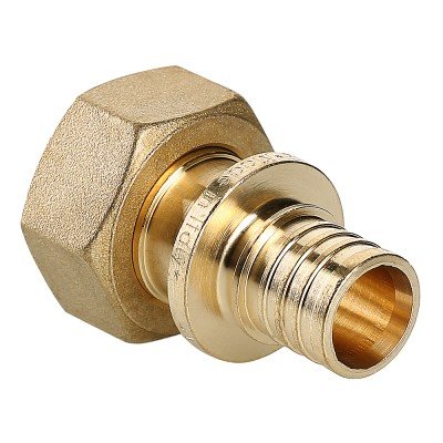 Соединитель надвижной с накидной гайкой VALTEC 16(2,2) х 1/2