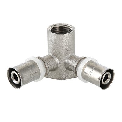 Водорозетка пресс проходная Valtec 16x1/2