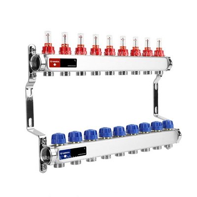 Коллекторная группа с расходомерами Varmega VM15109 ВР 1