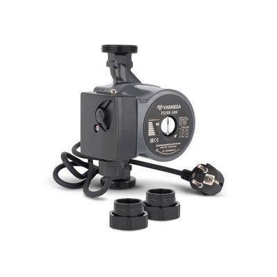 Насос циркуляционный Varmega 25/6-180,  с гайками