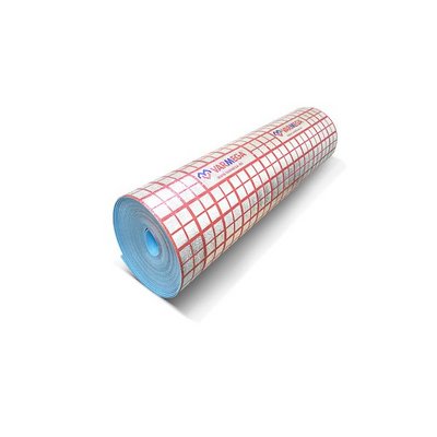 Подложка для теплого пола Varmega, мультифольга 3мм ширина 1,2м (30м.кв. в рулоне)