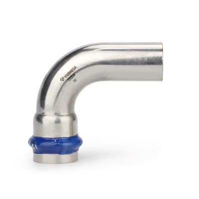 Угольник 90° однораструбный Varmega Inox Press 18x18a