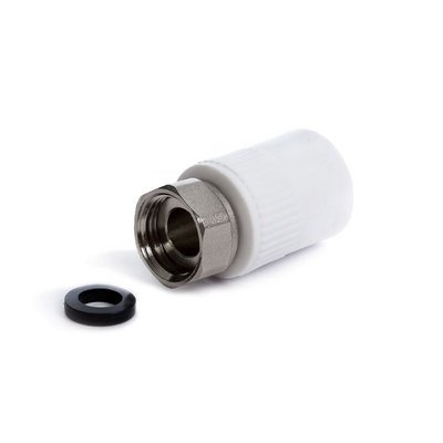 Соединитель с накидной гайкой 20х1/2