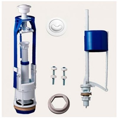 Арматура для унитаза, нижний подвод 1/2