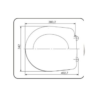 Сиденье для унитаза, Уклад, пластик (Лира, Рондо, Оскол, Суперкомпакт) полипропилен